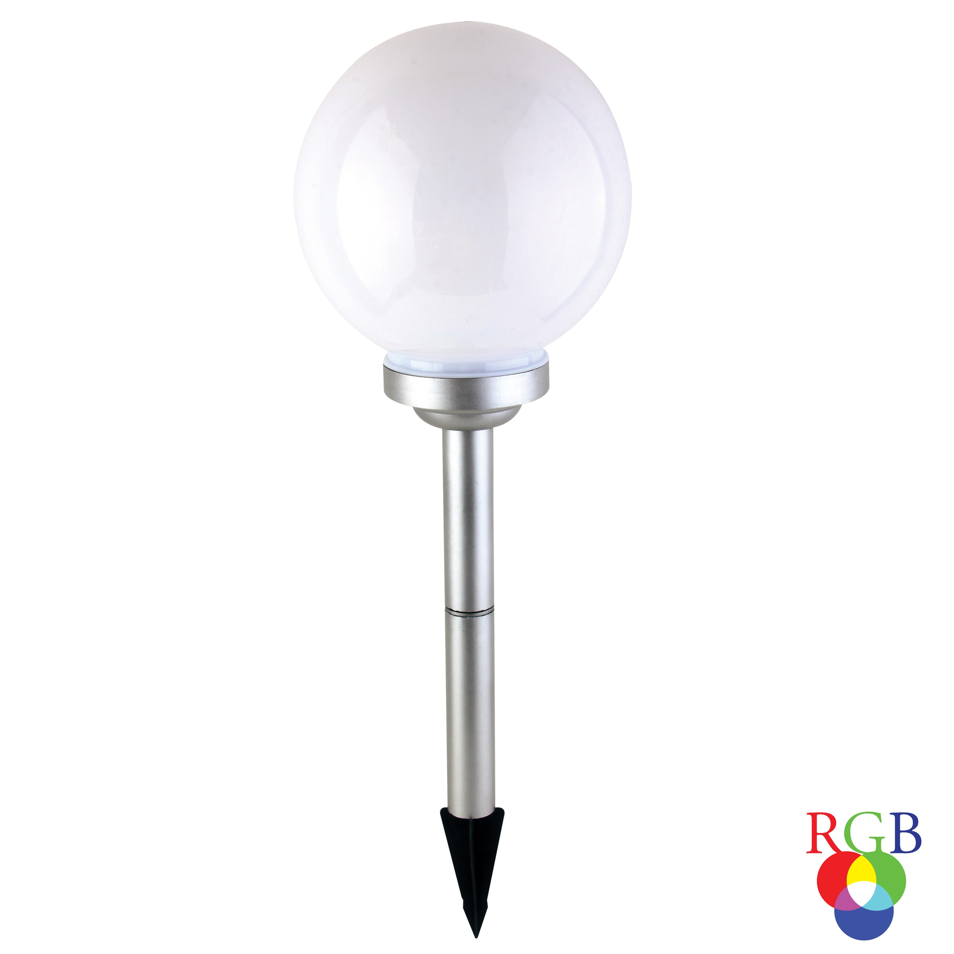 Image of Lampa solara LED RGB TH016F, plastic