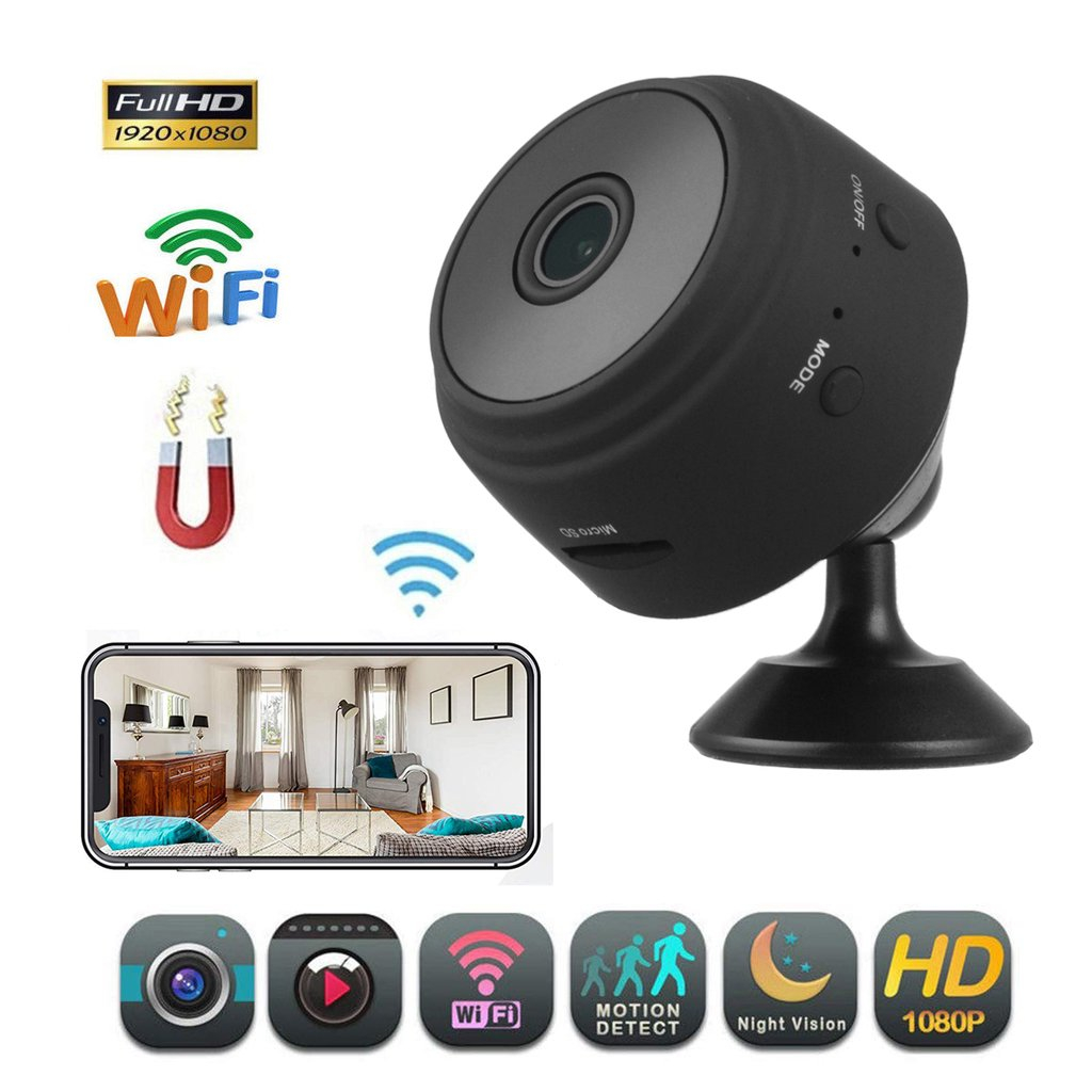 Image of Mini Camera Spion, Wifi , Full HD, Mod Night Vision, Detectare Miscare