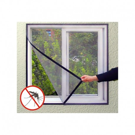 Image of Plasa de fereastra anti insecte cu adeziv model arici 130 x 150cm