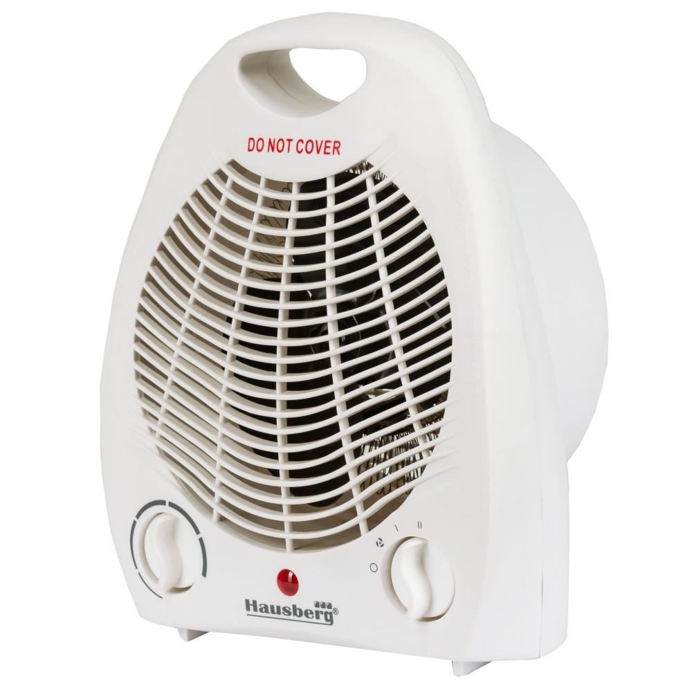 Aeroterma, 2000 W, 2 trepte de putere, termostat reglabil, Alb
