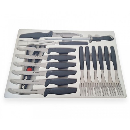 Set cutite inox 24 piese