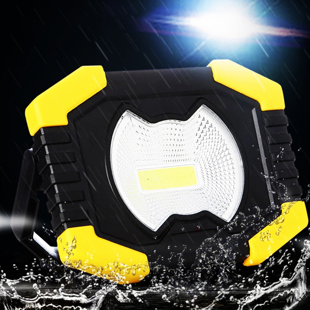 Lanterna multifunctionala LED, incarcare solara si USB, 100 W
