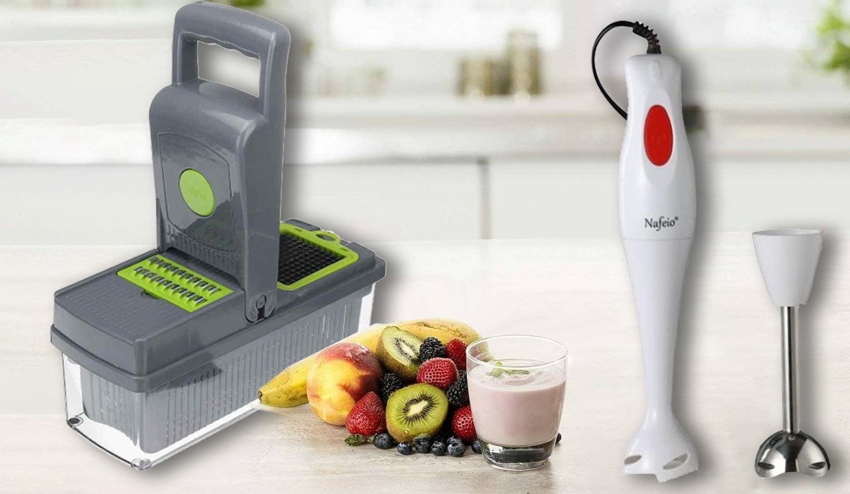 Pachet promotional razatoare Veggie slicer si blender