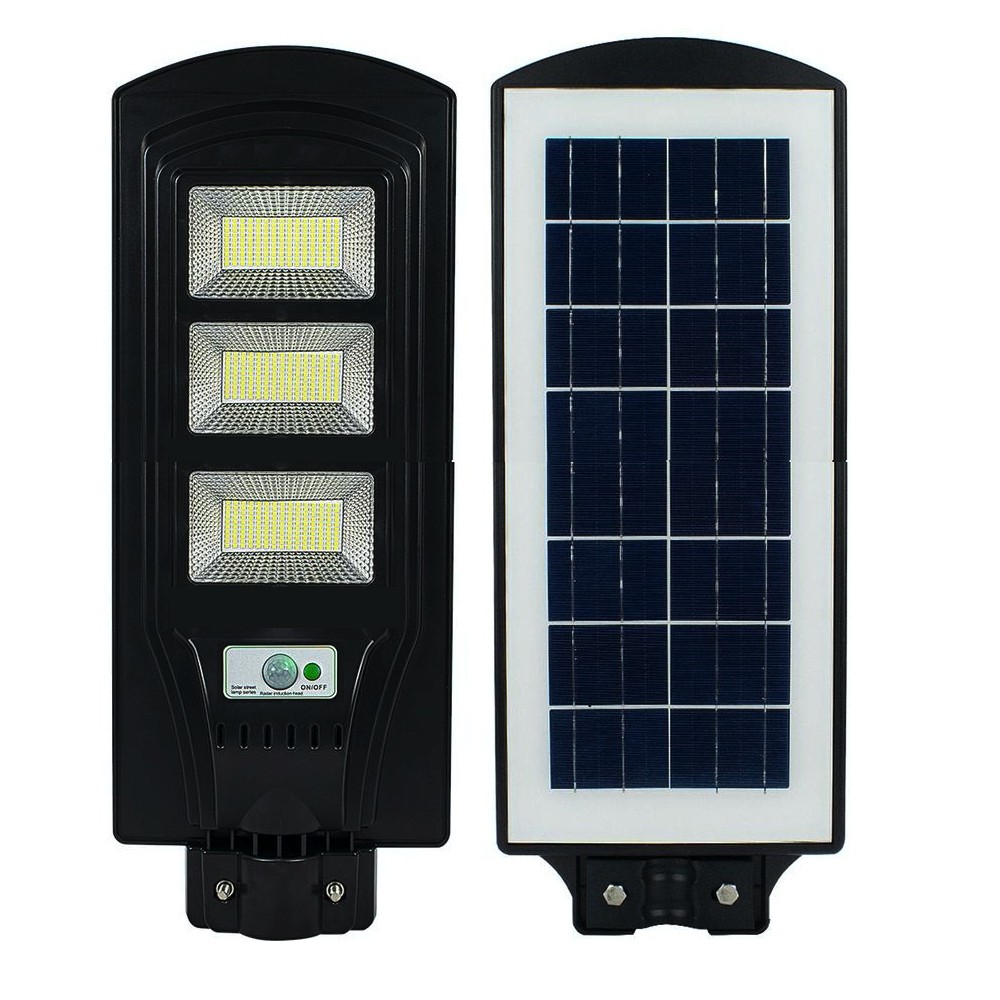 Lampa solara stradala sau de curte, 120W, COB, cu telecomanda