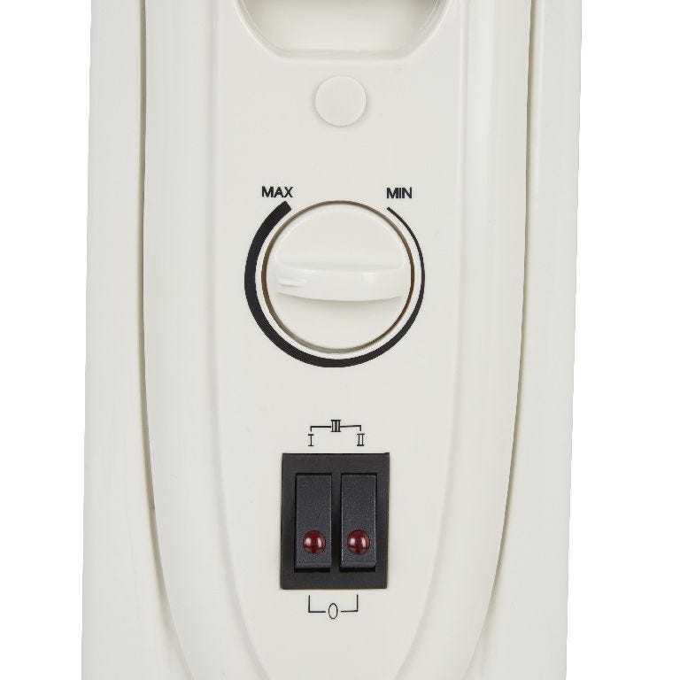 Radiator electric, 2000 W, 640 x 430 mm, calorifer ulei, 9 elementi