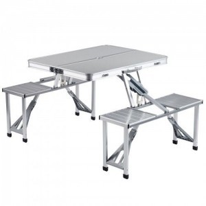 Masuta pliabila cu 4 scaune pentru picnic