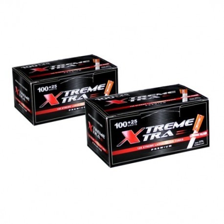 Set 125 tuburi pentru tigari cu filtre lungi