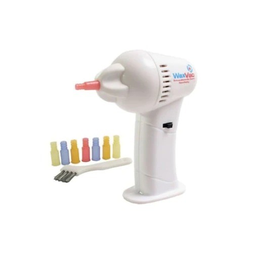 Set aparat pentru curatarea urechilor, tip vacuum cu 4 capete de silicon
