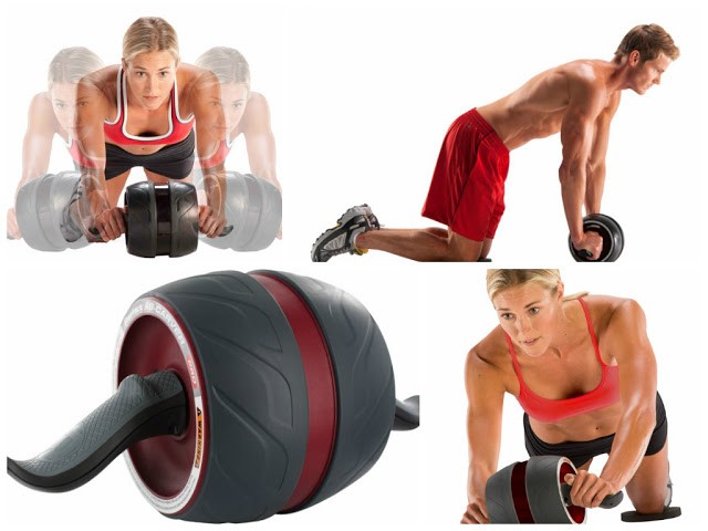 Aparat Ab Carver Gym Pro roata pentru abdomen si definire musculara
