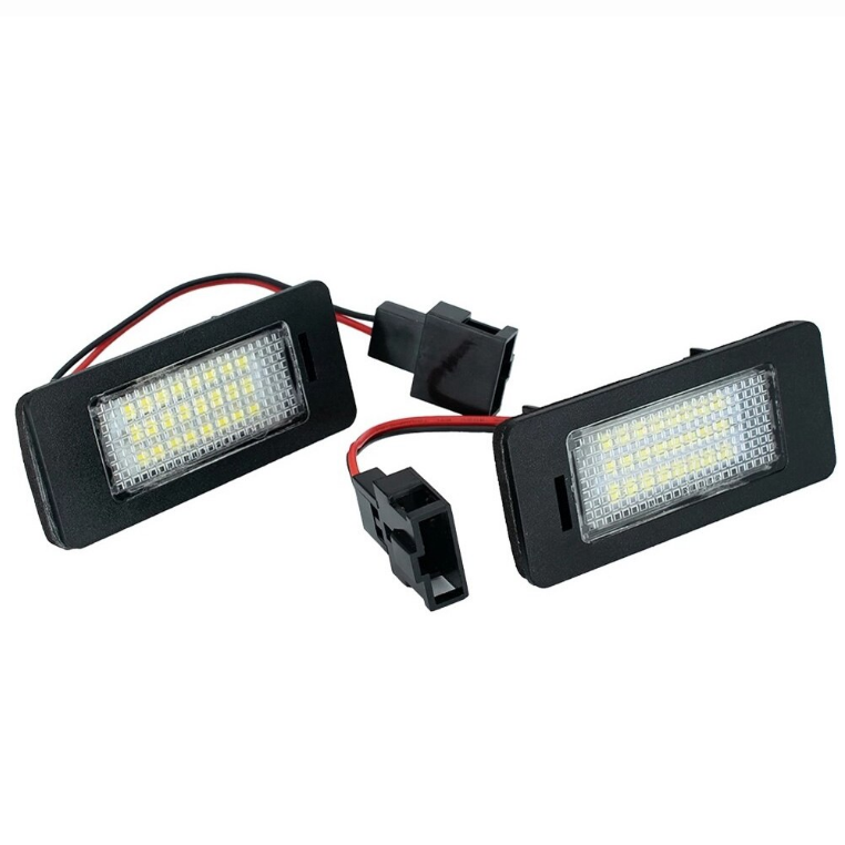 Set 2 Lampi iluminare numar Audi A7, Volkswagen fara eroare bec ars