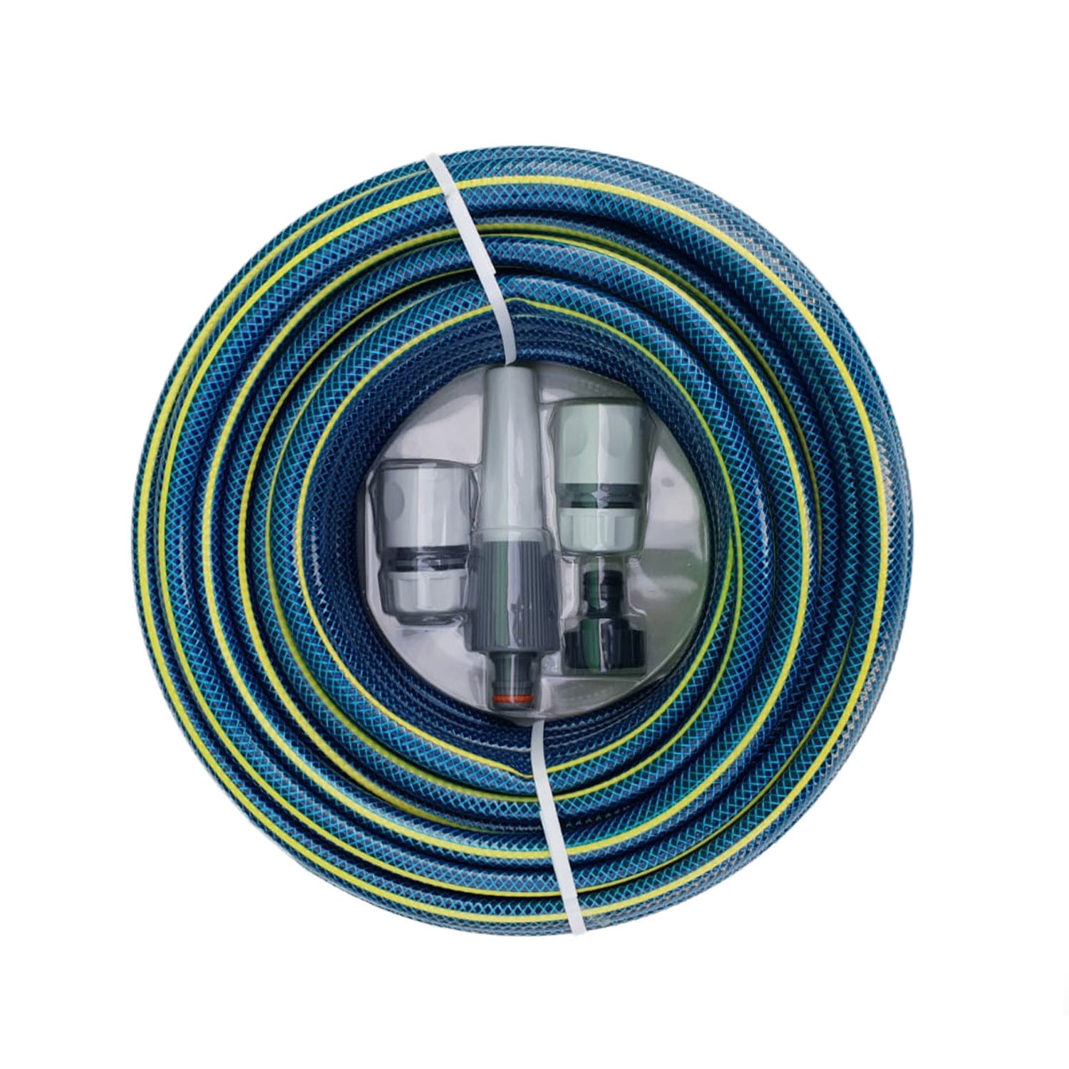 Furtun de gradina cu set duze incluse, 1/2", 20 metri, Bluebos Plus