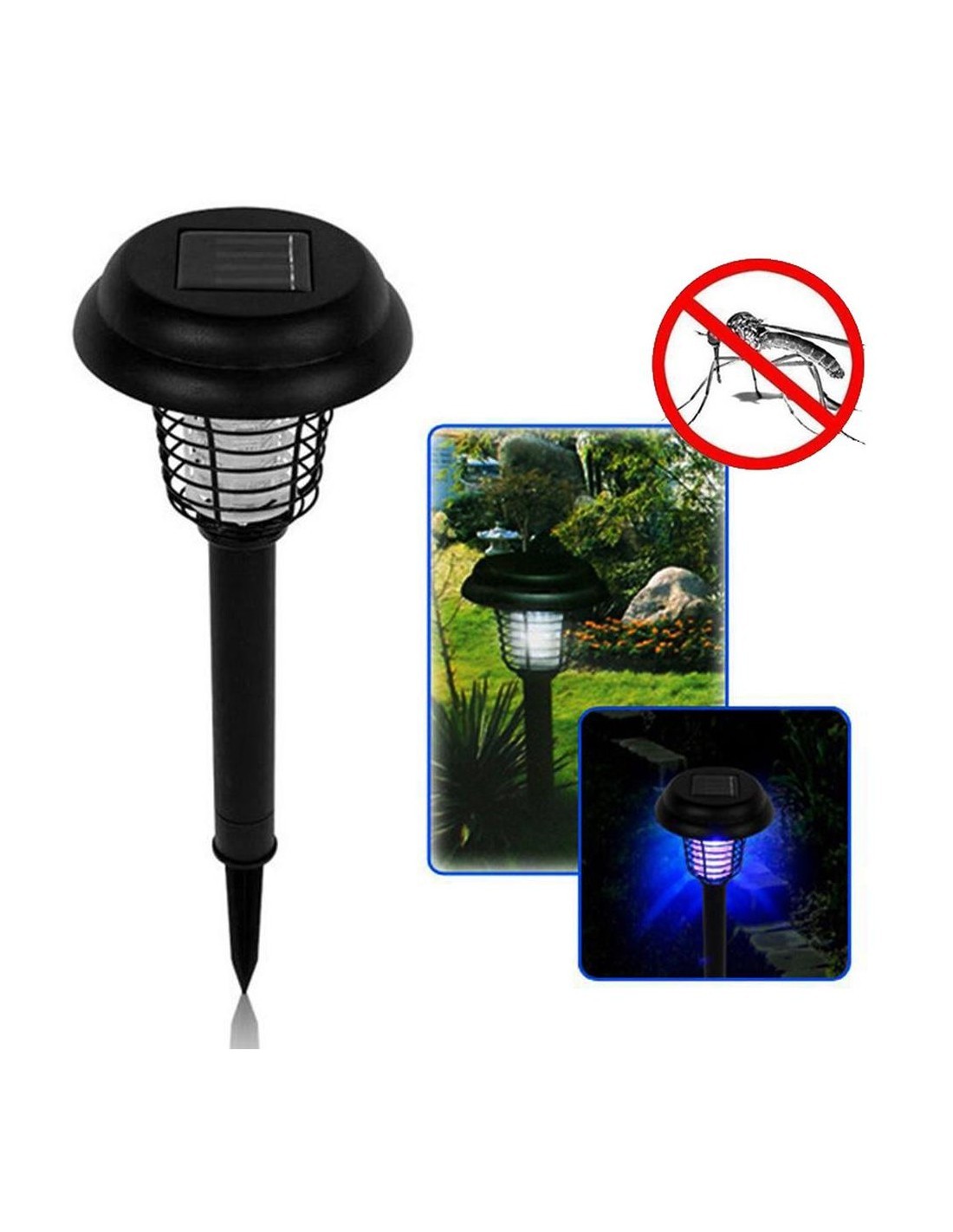 Lampa Solara LED cu lumină UV, anti insecte