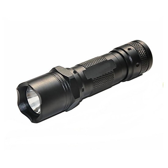 Lanterna LED 1W cu laser rosu si semnalizare ZY116﻿
