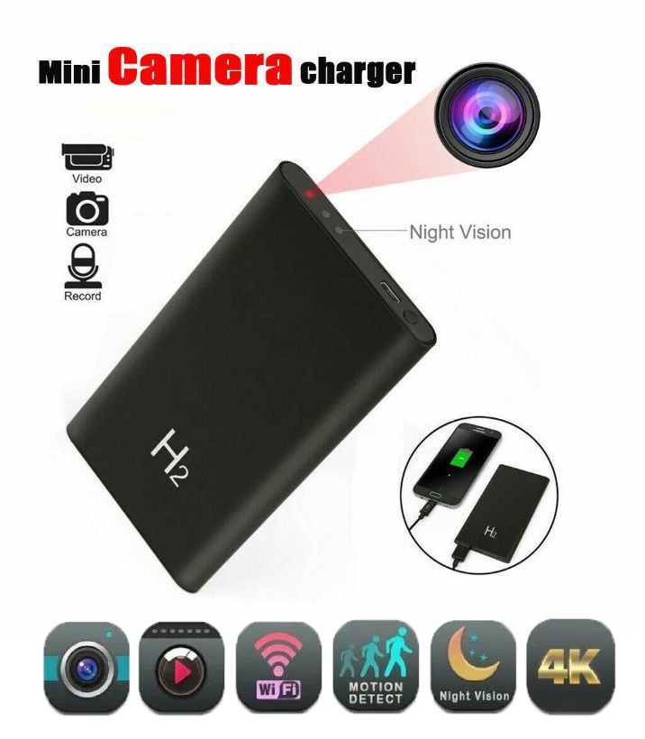 Camera ascunsa spion tip Baterie externa