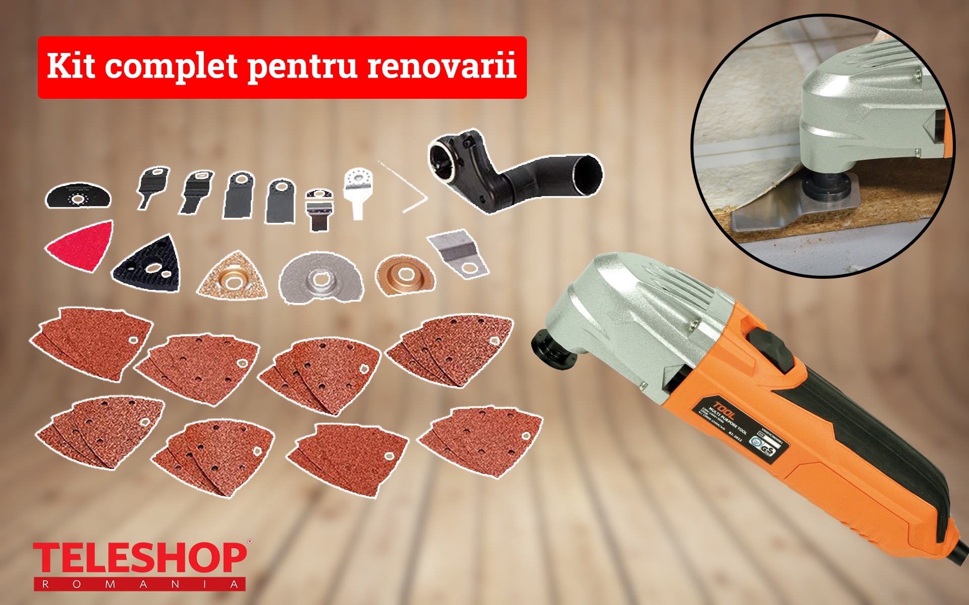 Kit complet pentru renovarii
