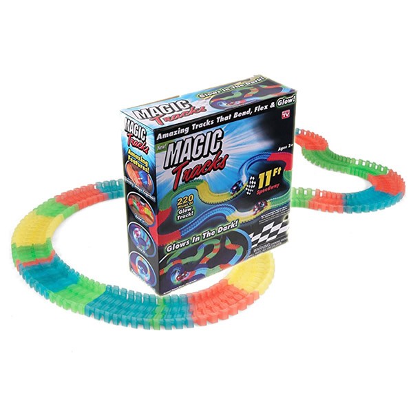 Pista flexibila 165 piese si 1 masinuta LED.