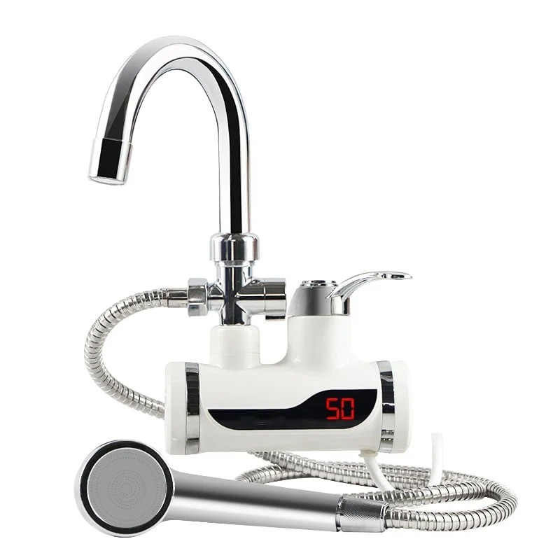Robinet electric instant cu dus si display