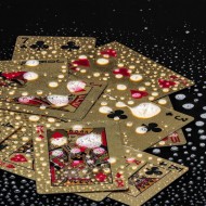 Set carti plastic, whist, septica, poker, Golden Edition