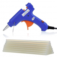 Pistol pentru lipire termoadeziva, 7 mm + 20 Batoane cadou