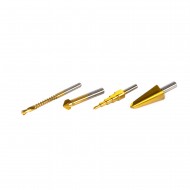Set 4 freze multifunctionale HSS 8-20/4-12/12.4/6mm