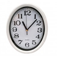 Ceas decorativ de perete clasic oval