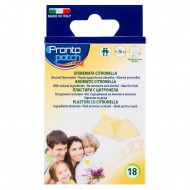 Set plasturi anti tantari, 18 bucati, galbeni, fara amoniac si alcool