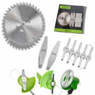 Set lame pentru motocoasă electrică – 8 piese, accesorii rezistente pentru tăiere eficientă