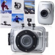 Camera video sport, subacvatica, HD + kit accesorii