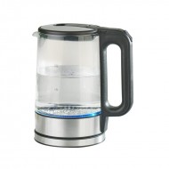Cana fierbator, din sticla, 1.70 l, 2200W, cu LED