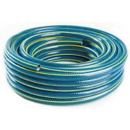 Furtun de gradina cu insertie, 1", 50 metri, 4 straturi, clasa 3 rezistenta, Bluebos Plus