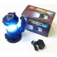 Lanterna Super LED 1W + 18 LED-uri Camping - iluminare 360 grade