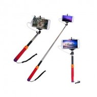Monopod Selfie stick cu buton declansator bluetooth incorporat in maner