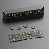 Suportul de afisare numar cu stand telefon pentru bordul auto