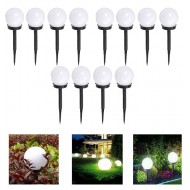 Set 12 lampi solare tip balon, pentru terasa sau gradina