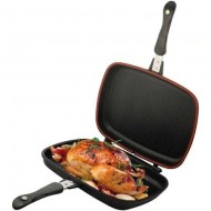 Tigaie dubla,Suprafata Antiaderenta,Tehnologie Non-Stick,34 cm