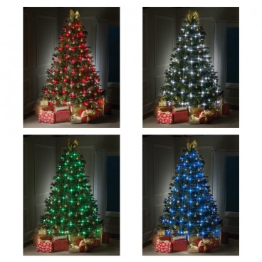 Instalatie luminoasa cu Globuri LED 16 culori Tree Dazzler, 48 Globuri
