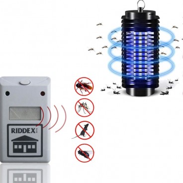 Felinar Cu Lampa UV Anti Insecte + Aparat Anti Rozatoare Si Insecte