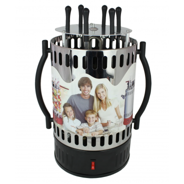 Rotisor Vertical pentru frigarui cu 6 tepuse incluse, 1350W
