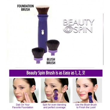 Set pensula electrica pentru machiaj Beauty Spin