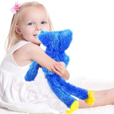 Jucarie de Plus Huggy Wuggy, Kissy Missy Doll, 40 cm, Brate Flexibile