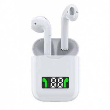 Casti i99 TWS, bluetooth 5.0, incarcare wireless QI, afisaj digital, ipx6