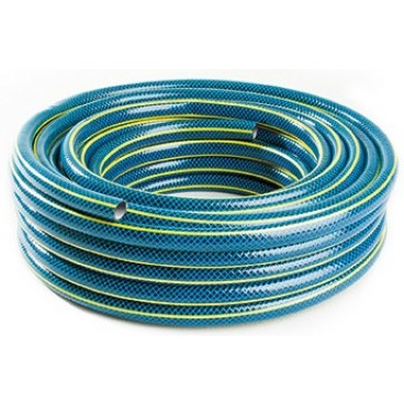 Furtun de gradina cu insertie, 3/4", 50 metri, 4 straturi, clasa 3 rezistenta, Bluebos Plus