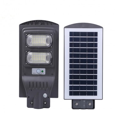Lampa solara stradala sau de curte, 120W, cu telecomanda