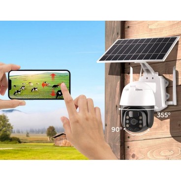 Camera de supraveghere, wireless, cu panou solar,WiFi