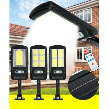 Oferta Lampa Solara de Perete 1 + 1, cu senzor de miscare si telecomanda