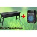 Pachet promotional pentru camping, Gratar pliabil + mini boxa Bluetooth Cadou