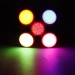 Bec LED Ajustabil si Pliabil cu forma de minge de fotbal, 40W