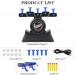 Set 2 pistoale cu ventuze si tinta cu bile pe aer, Floating Target