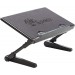 Masuta pliabila pentru laptop, inaltime ajustabila, rotire 180 grade, sistem blocare, 27x48x48 cm