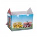 Cutie pentru depozitare in forma de casuta, dimensiune 38x25x38 cm